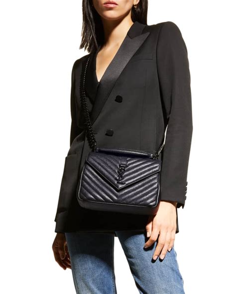 ysl medium college bag|ysl college bag medium black.